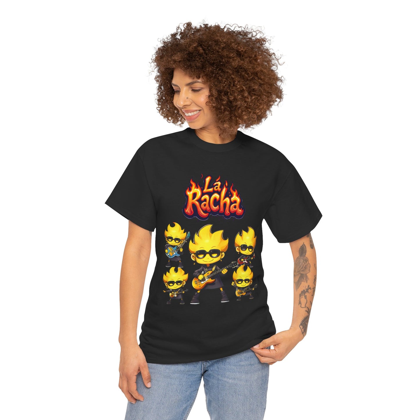 Camiseta Unisex de algodón de La Racha Rockera