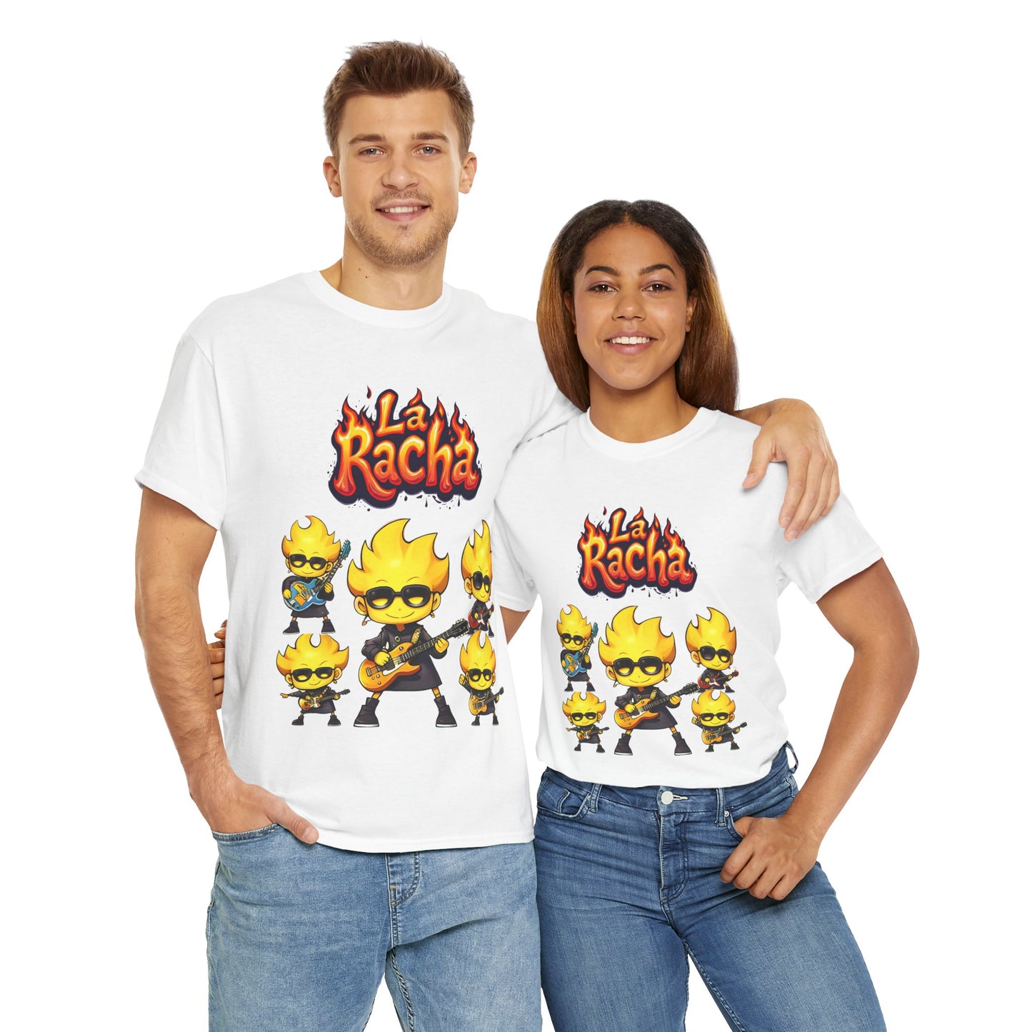 Camiseta Unisex de algodón de La Racha Rockera