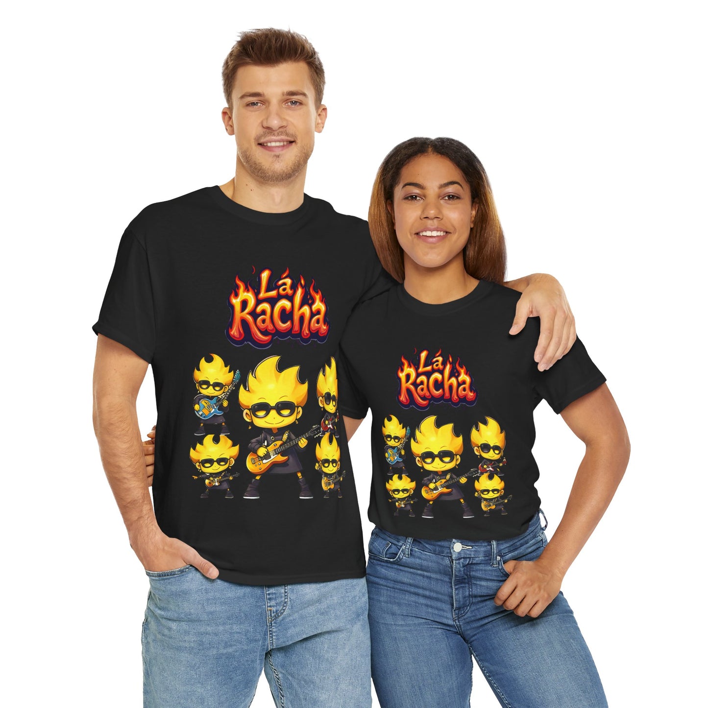 Camiseta Unisex de algodón de La Racha Rockera