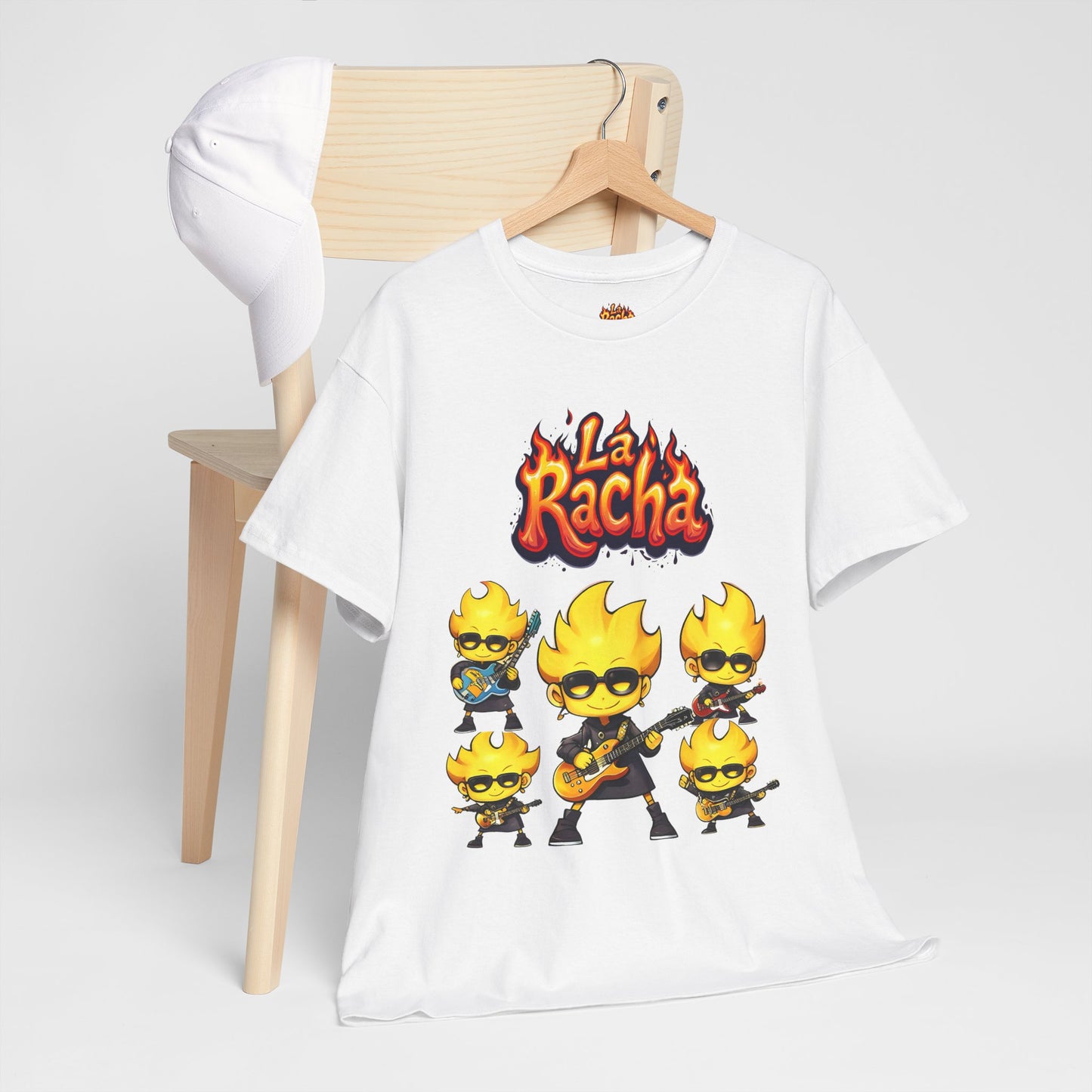 Camiseta Unisex de algodón de La Racha Rockera