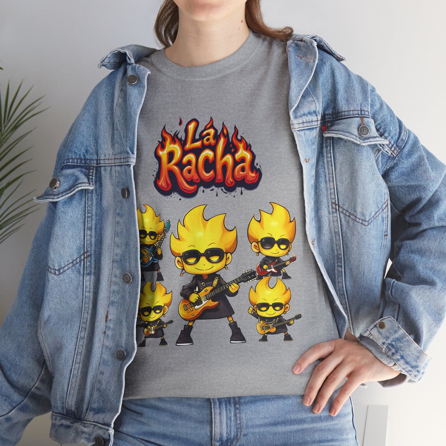 Camiseta Unisex de algodón de La Racha Rockera