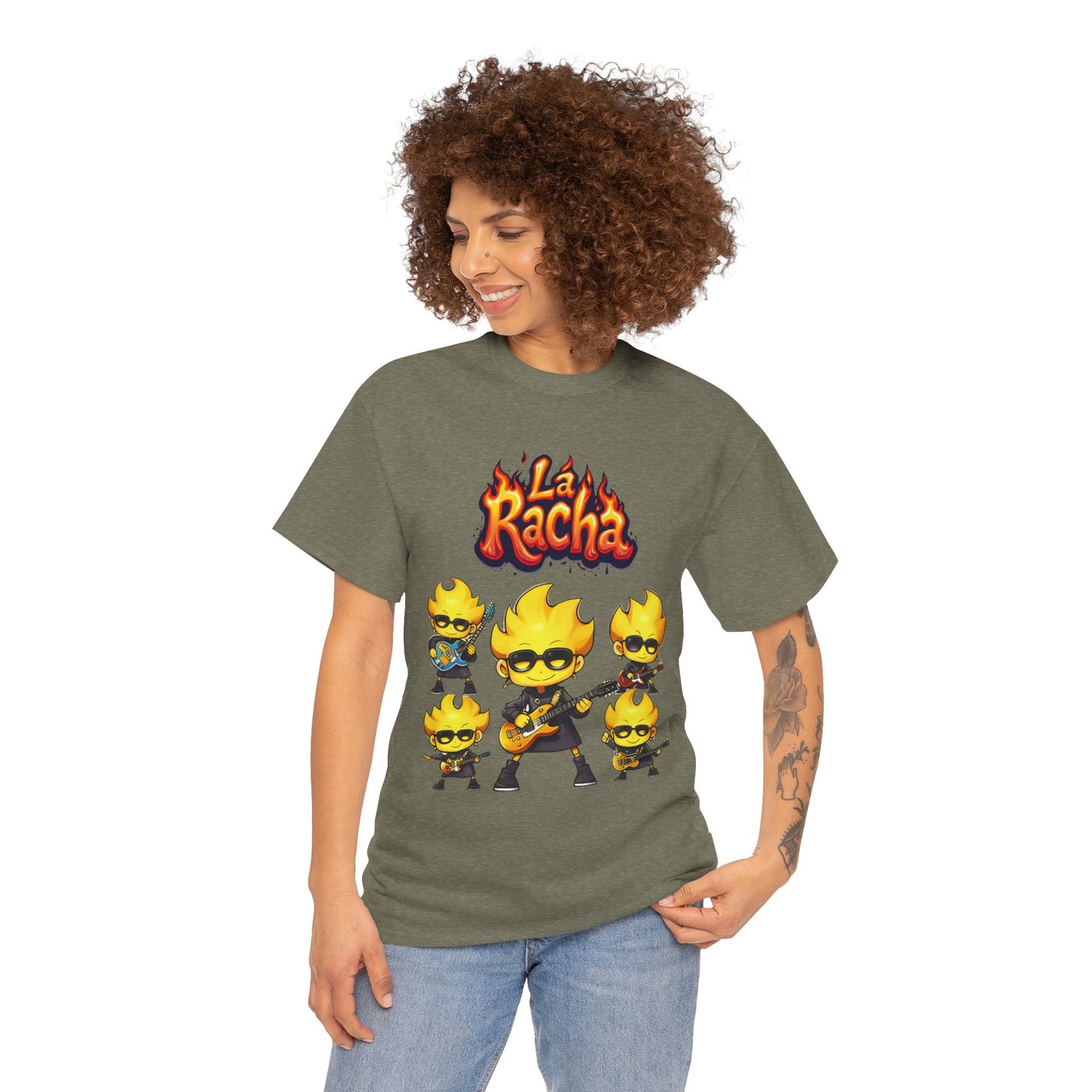 Camiseta Unisex de algodón de La Racha Rockera