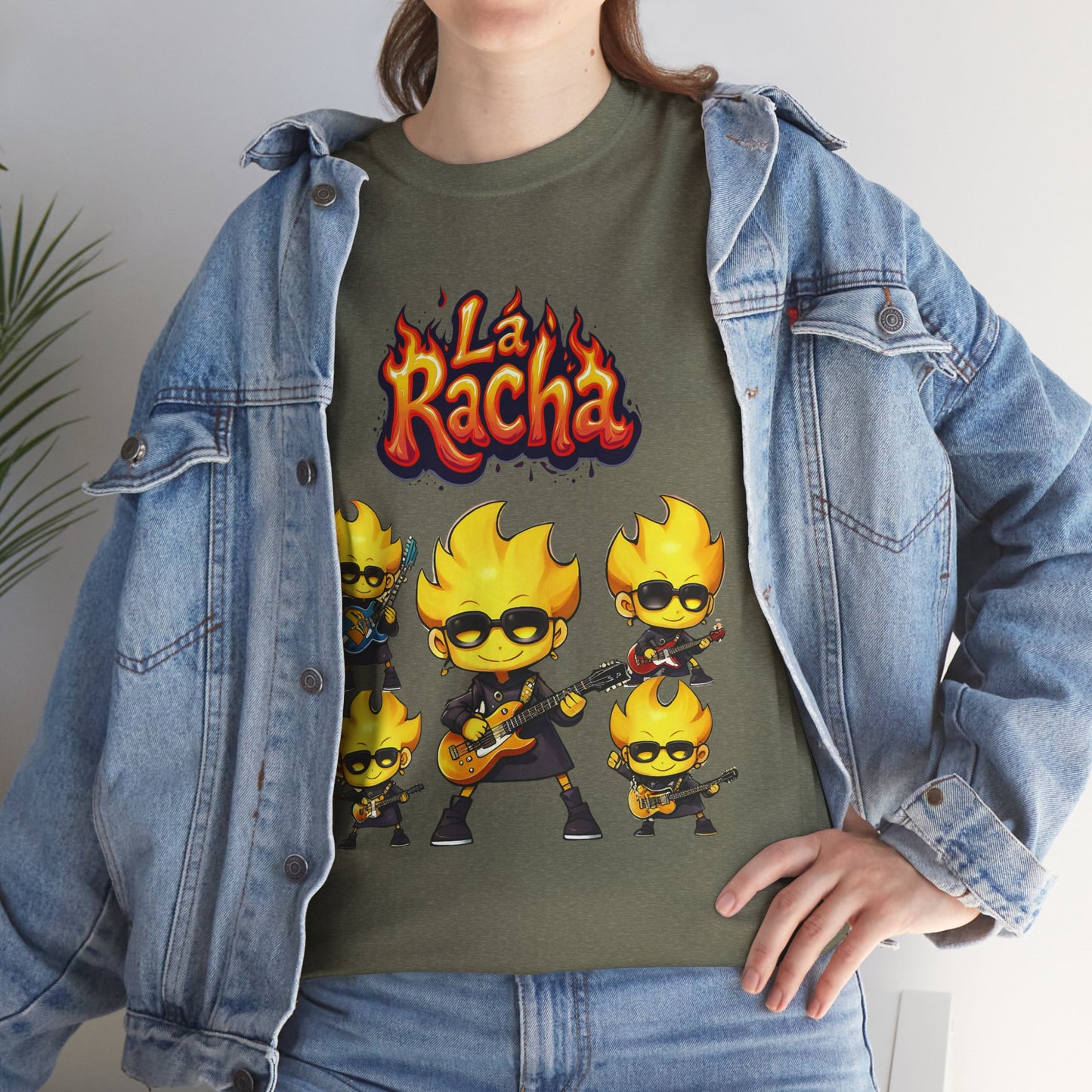 Camiseta Unisex de algodón de La Racha Rockera