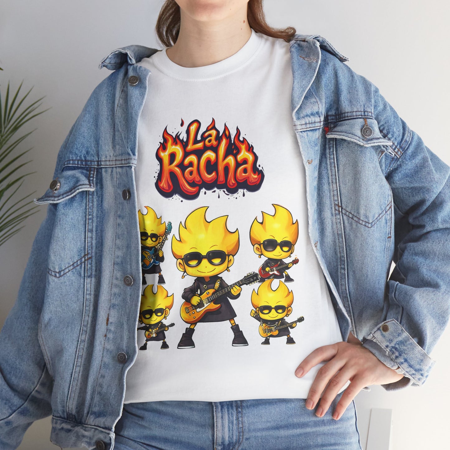 Camiseta Unisex de algodón de La Racha Rockera