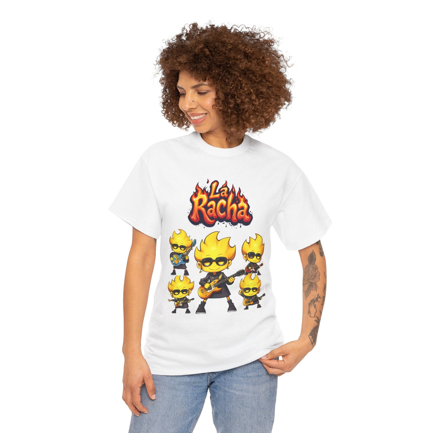 Camiseta Unisex de algodón de La Racha Rockera