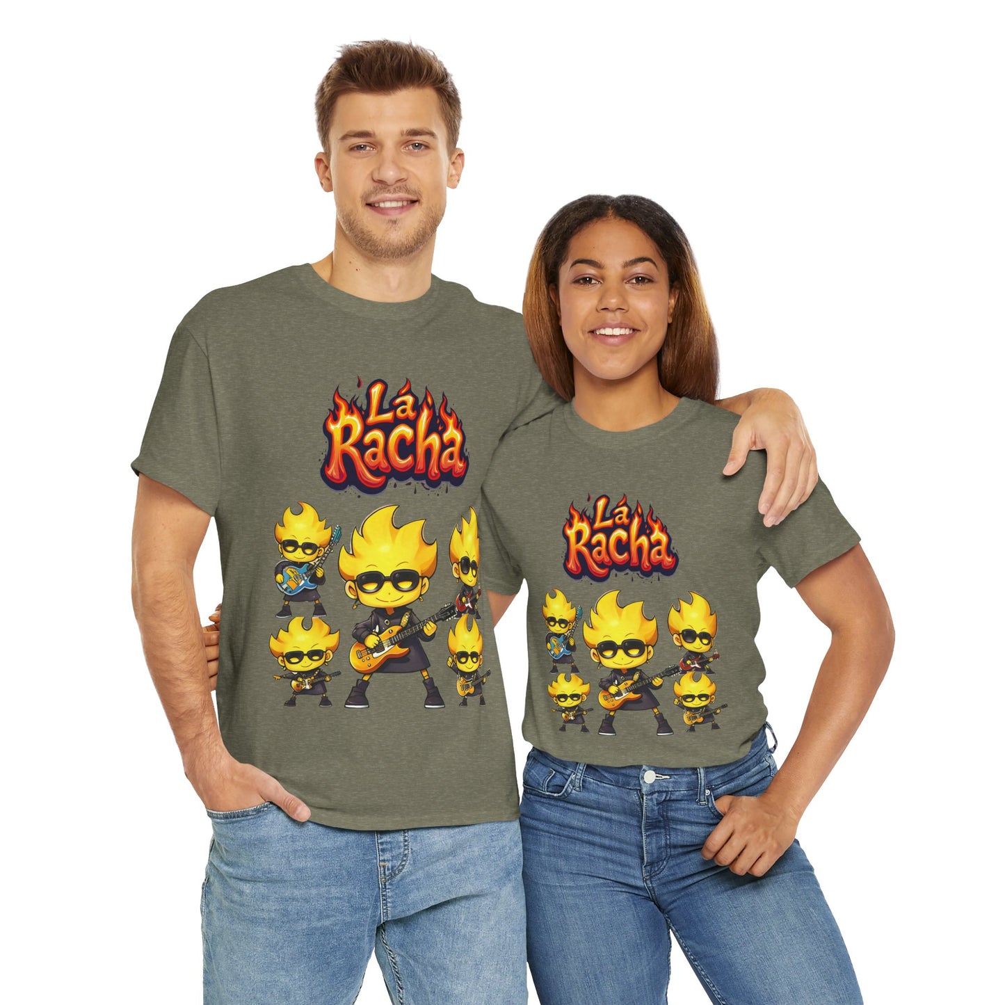 Camiseta Unisex de algodón de La Racha Rockera